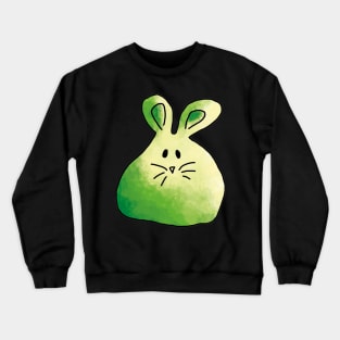 cute green rabbit Crewneck Sweatshirt